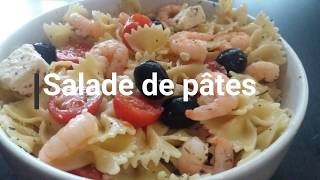 Salade de pâtes aux crevettes très facile [upl. by Stefanie116]