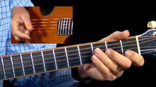 Gospel Fingerstyle  5 Higher Ground Breakdown  Guitar Lessons  Richard Kiser [upl. by Felecia]