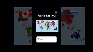 world map 1991 [upl. by Jacques]