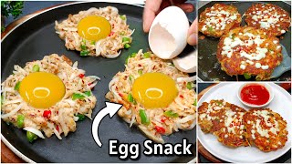 5 Minutes Easy Recipes  Bread Egg Pancake Recipe New Recipe  Egg Recipes  Evening Snacks [upl. by Ackler]