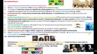 📗 IL DECADENTISMO letteratura riassunto semplice per scuola media [upl. by Feeney]