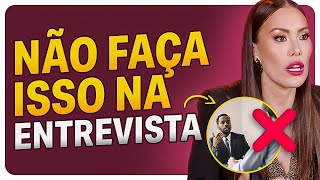 Piores erros na entrevista de emprego I O que não fazer na entrevista I Simulação de entrevista [upl. by Assiren]