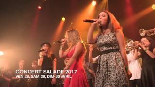 Concert Salade des Irréductibles 2017 bande annonce [upl. by Htir]