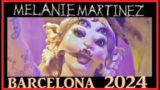 MELANIE MARTINEZ THE TRILOGY TOUR BARCELONA 2024 [upl. by Elstan]