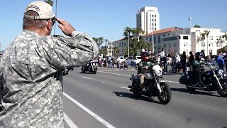 2024 San Diego Veterans Day Parade highlights [upl. by Irrac963]