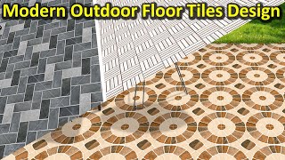 Latest Parking Tiles Design Ideas  Modern Outdoor Floor Tiles Designs  Garden Porch Floor Tiles [upl. by Aratak]