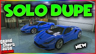 SOLO  GTA 5 ONLINE CAR DUPLICATION GLITCH  gta 5 money glitch  gta 5 duplication glitch [upl. by Enilram]