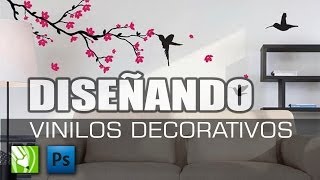 Como diseñar vinilos decorativos [upl. by Skolnik]