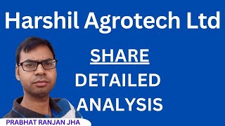 Harshil Agrotech Share Analysis  harshil agrotech shareharshil agrotech ltd latest news [upl. by Eojyllib597]