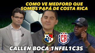 PELICANO MEDFORD les CALLA BOCA en VIVO a la PRENSA PANAMEÑA Costa Rica vs Panamá [upl. by Trixie102]