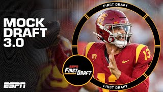 Mel Kiper Jrs Mock Draft 30 Full Breakdown  First Draft [upl. by Alastair]