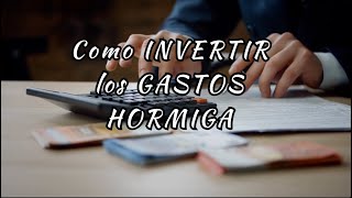 Como INVERTIR los GASTOS HORMIGA [upl. by Icnarf]