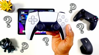 iPad ProAir 4 and PS5 Controller Does It Work [upl. by Ettessil]