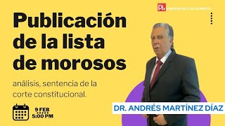 Publicación de la lista de morosos en Propiedad Horizontal 2024 [upl. by Einaoj]