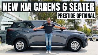 New Kia Carens Prestige Optional 6 Seater Walkaround  In English  Auto Quest [upl. by Gnouh]