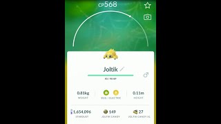 Joltiks Evolution How This Tiny Pokémon Powers Up in Pokémon GO pokemongo [upl. by Drolet]