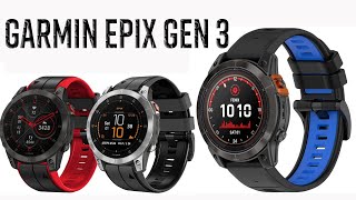 Garmin Epix Gen 3 Release Date And Price 2024  TOP 10 features we want to see 💔💔 [upl. by Einafats]