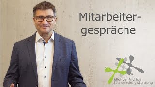 Mitarbeitergespräche erfolgreich führen Tipps und Methoden für Vorgesetzte [upl. by Sapers]