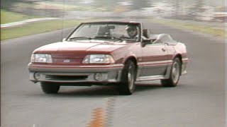 MotorWeek  Retro Review 88 Ford Mustang GT Convertible [upl. by Ahsitneuq]