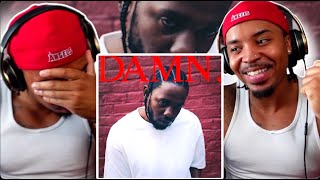 KENDRICK LAMAR  DAMN ALBUM REACTION  REVIEW [upl. by Locklin11]