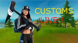 Live Fortnite Customs EU Fashion Show Hide N Seek Scrims Simon Says [upl. by Hilten]