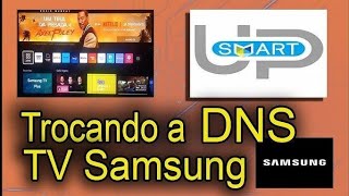 Como Alterar DNS Smart TV [upl. by Nosyrb]