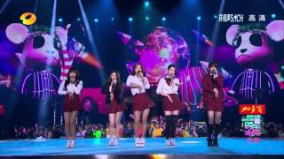 131231 fx  Rum Pum Pum Pum  湖南衛視跨年演唱會 [upl. by Lledraw]