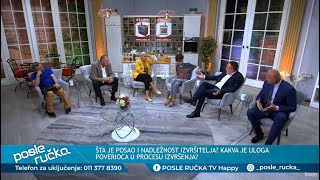 POSLE RUCKA quotSRAM TE BILO PLJACKATE NARODquot Jeziva svadja sa javnim izvrsiteljima uzivo u emisiji [upl. by Viridis]