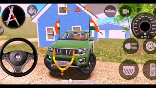 Dollar Song Modified Mahindra Green Thar 💑  Indian Cars Simulator 3D Driving  Android Gameplay [upl. by Chloras]