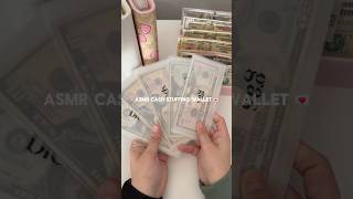 asmr cash stuffing wallet 4 the week asmr shorts money cashstuffing satisfying [upl. by Jael]