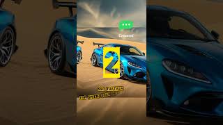 Top😱5 speediest😱cars in the world 🌎1millon 1000subscriber edit [upl. by Aikemehs]