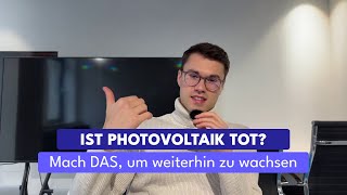 Der Photovoltaik Markt hat ein riesiges Problem [upl. by Aicinat]