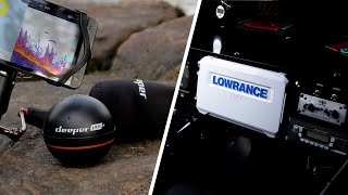 Lowrance Fish Hunter vs Deeper Smart Sonar Castable Review [upl. by Airotna]