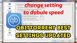 qBittorrent Best Settings 2023 Speed up your downloads Updated From qbittorrent best settings 2022 [upl. by Nwaf]