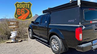 Truck Camping Oatman Arizona via Route 66 [upl. by Parlin]