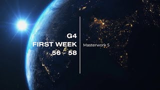 🔴MASTERWORK 5 l G4 FIRST WEEK 5658🔴 [upl. by Enialedam60]