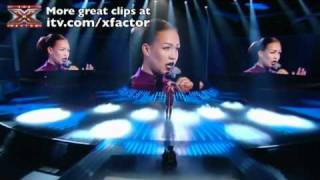 Rebecca Ferguson sings Feeling Good  The X Factor Live show 2  itvcomxfactor [upl. by Wallraff719]