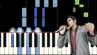 Dame Da Ne Piano Tutorial Synthesia [upl. by Chlores]