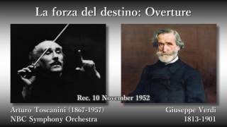 Verdi La forza del destino Overture Toscanini amp NBCso 1952 ヴェルディ 運命の力序曲 トスカニーニ [upl. by Atem]