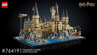 LEGO Harry Potter  Hogwarts Castle and Grounds 76419 [upl. by Garling]