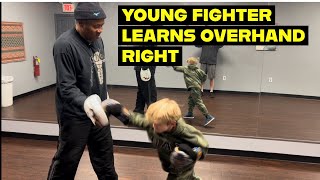 2X Heavyweight Boxing Champion of the World Teaches Overhand Right [upl. by Rumilly]