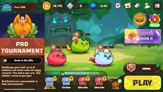 Mini Tournament PRO  Axie Infinity Classic [upl. by Idonna]