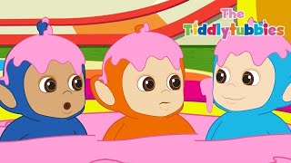 Teletubbies  Custard Paddling Pool Tiddlytubbies Season 2 [upl. by Murry]