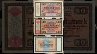 50 Reichsmark Payment for Jewish Property in Nazi Germany [upl. by Colson517]