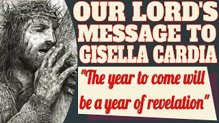 Our Lords Message to Gisella Cardia for December 30 2023 [upl. by Toby457]