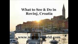 Rovinj  What to See amp Do in Rovinj Croatia [upl. by Atinev]