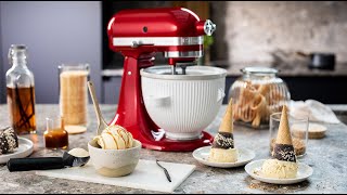 KitchenAid 5KSMICM Eisbereiter für Küchenmaschine [upl. by Dagney959]