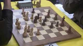 Malakhov  Grishuk 2 Moscow Chess Blitz 2013 [upl. by Shannan185]