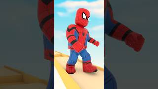 SpiderMan vs Hulk Hilarious Rage Control Run Challenge  Roblox 3D [upl. by Ehcar480]