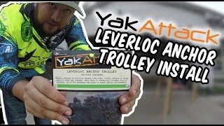 YakAttack Leverloc Anchor Trolley Install RIGGING TIPS [upl. by Kress]